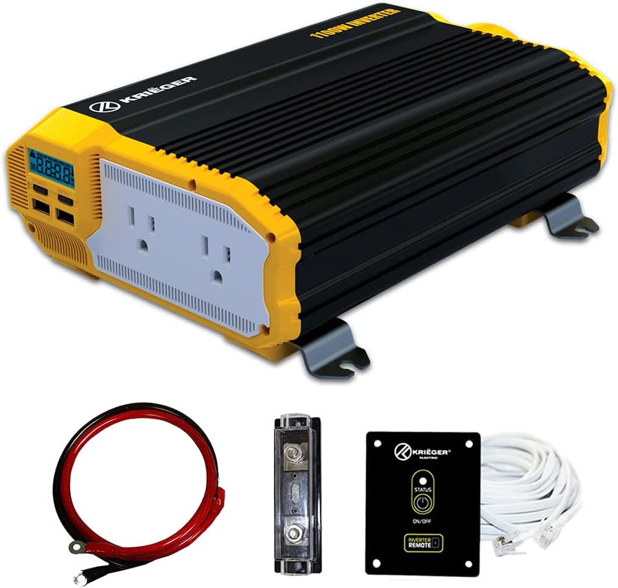 Inversor de corriente KRIËGER de 1100W